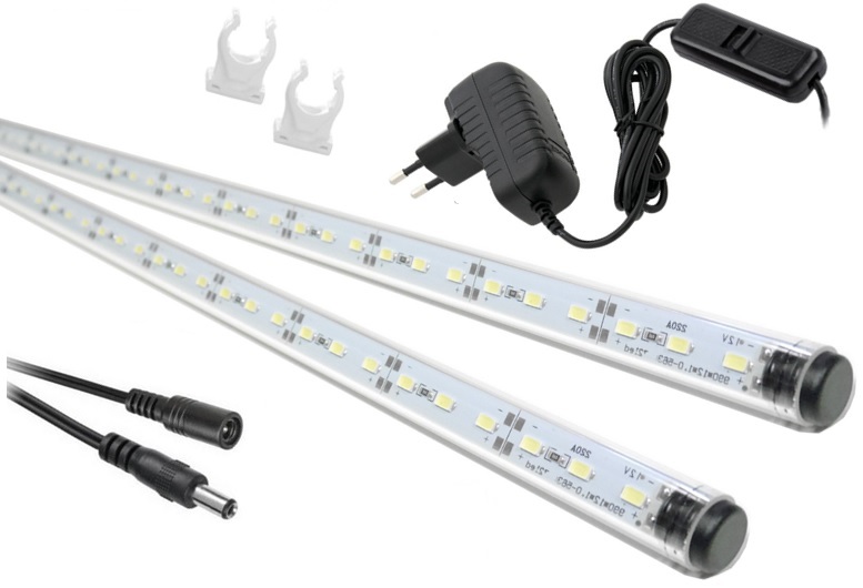 Levně 2x Led zářivka 2x50cm akvárium zářivky 5630