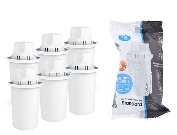 BRITA Pack de 6 filtres Classic : : Cuisine et Maison