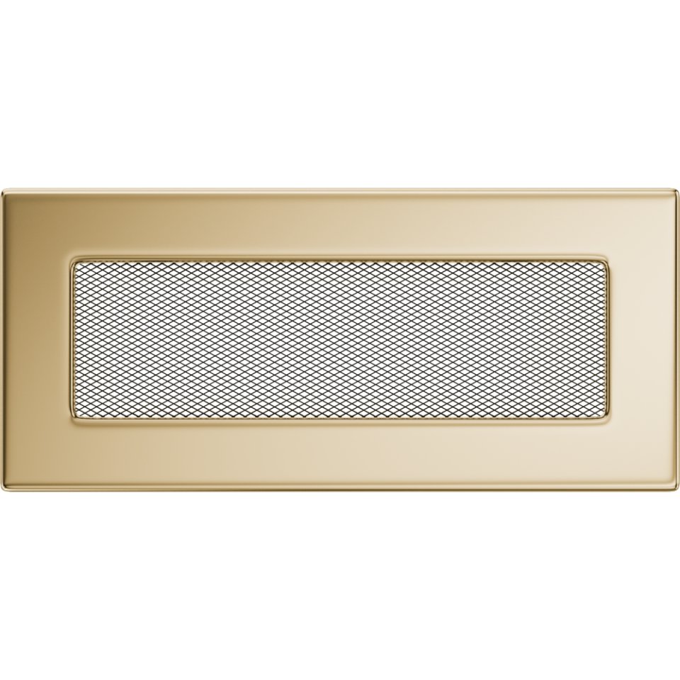Krbová Mřížka 11x24 Pozlacená Větrací