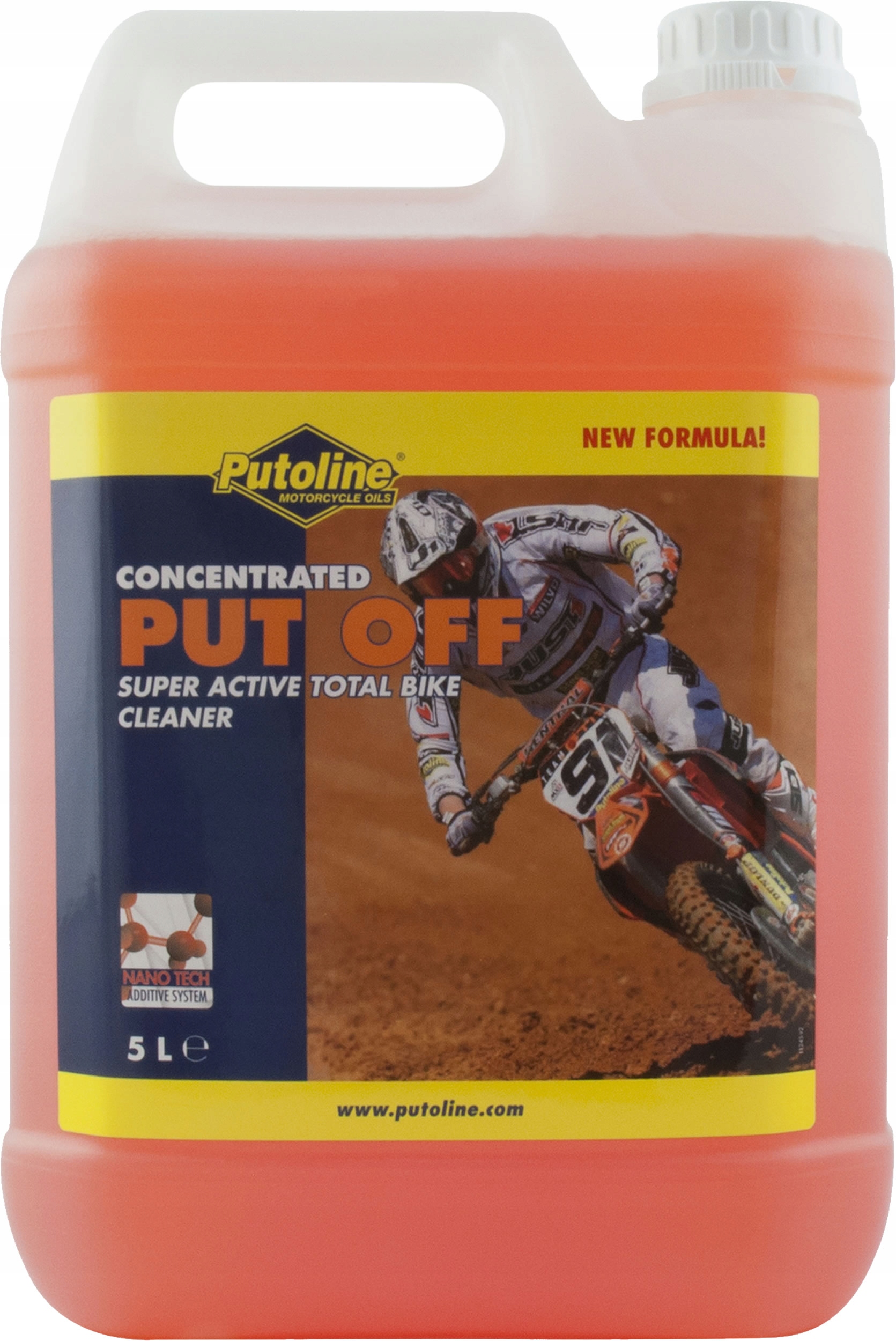 PUTOLINE ŚRODEK DO MYCIA MOTOCYKLA PUT OFF koncentrat 5L EAN (GTIN) 8710128741595