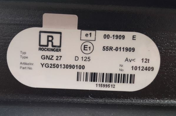 DYSZEL FI40 2500X1300 ROCKINGER GNZ27 Marka Rockinger