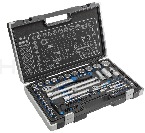 Klucze nasadowe nasadki Zestaw HT1R470 60 Szt