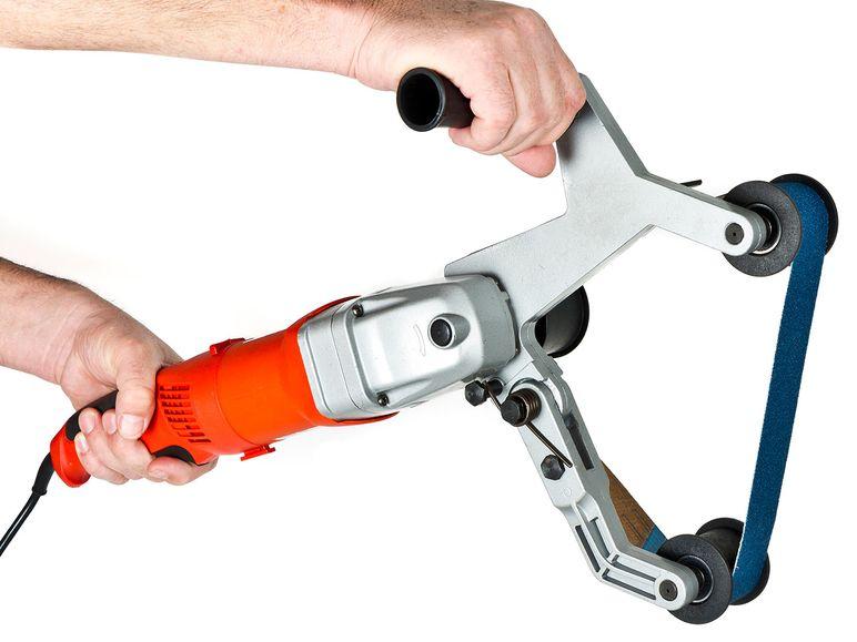 SZLIFIERKA taśmowa do RUR 760 mm szlifierki rury Marka Holzmann