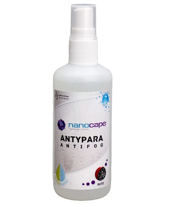 NANOCAPE ANTIPARA zabraňuje zahmlievaniu skiel 100ml