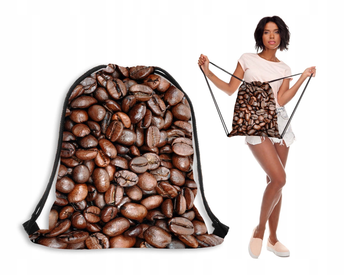 

Worek Plecak Coffe Ziarenka Zakupy B 12 Kawa