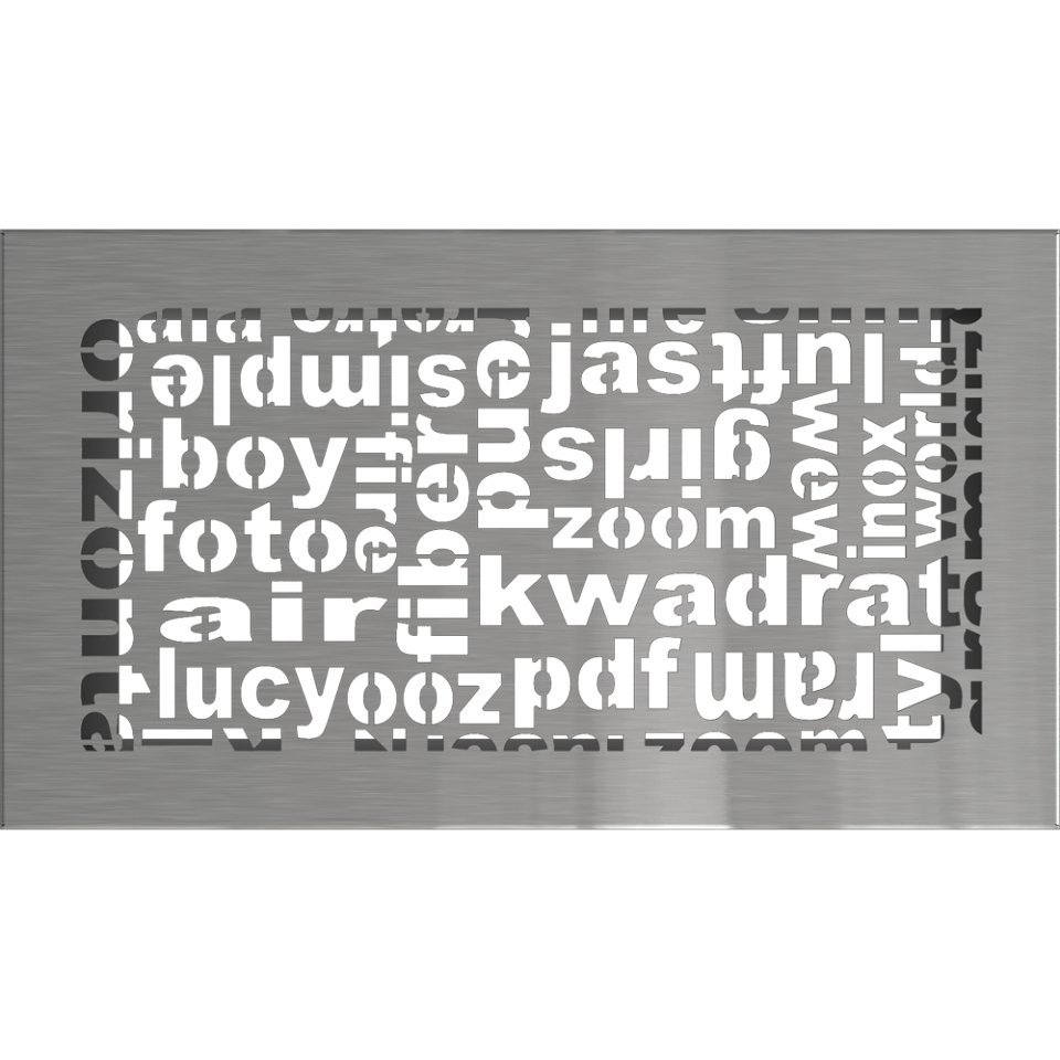 Krbová Mřížka 17x30 Abc Broušená Větrací