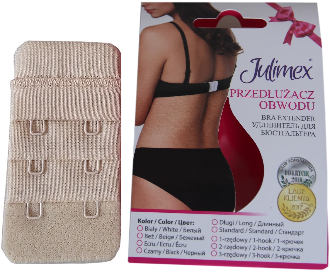 

Julimex Przedłużka do biustonosza stanika 2 rzędy