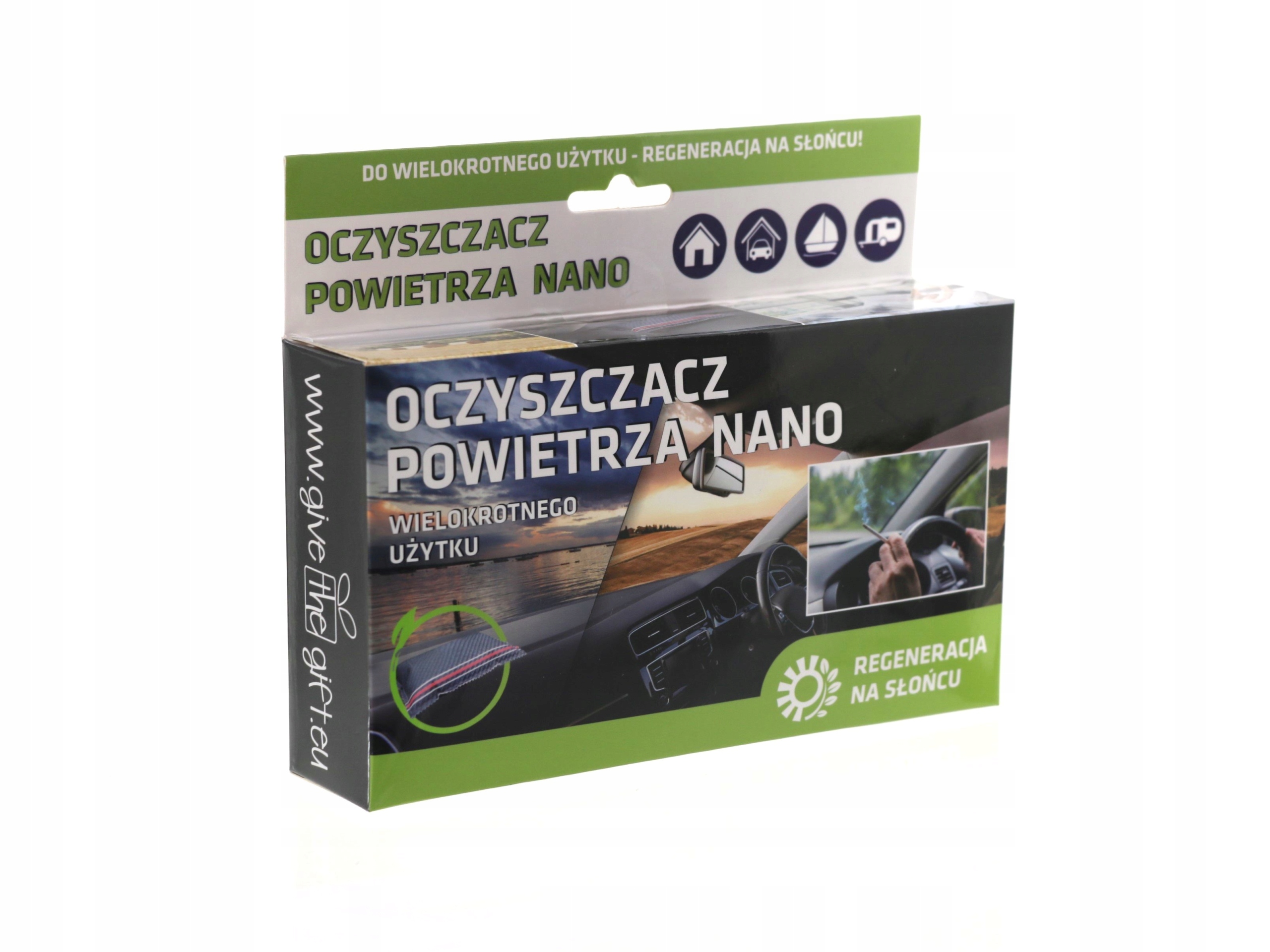 

Pochłaniacz Dymu Tytoniowego do auta do domu Nano