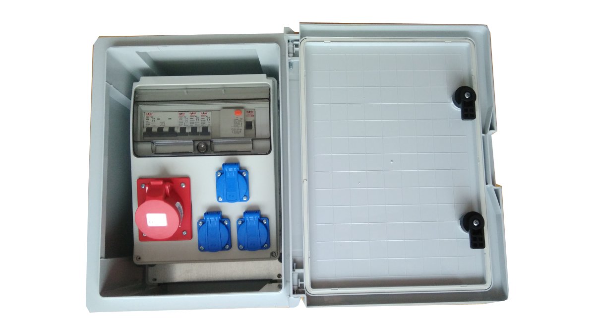 Erbetka Elektrická skříňka IP65 XC516WR