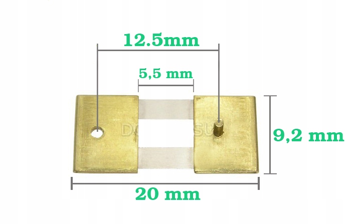 Zawieszka sprężynka wahadła - do zegara ściennego Rodzaj sprężynka