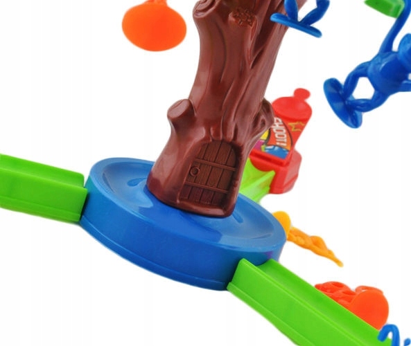 GRA ZRĘCZNOŚCIOWA RODZINNA SKACZĄCE ŻABKI ZABAWKA Materiał inny