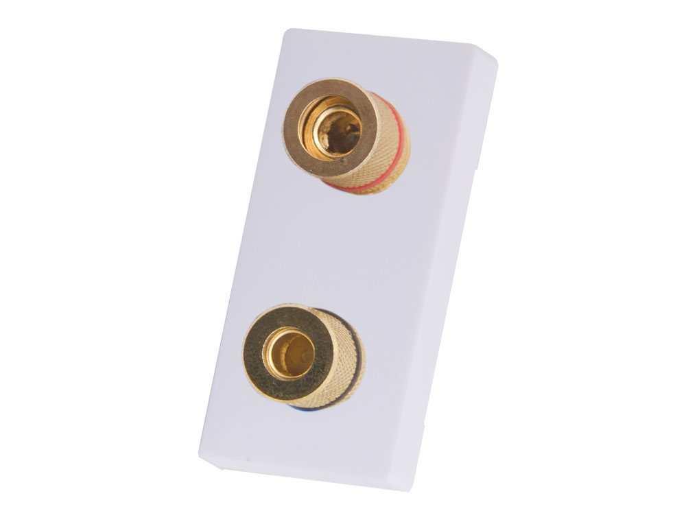 

B-line DLX Biały Gniazdo Audio Głośnikowe EPE24