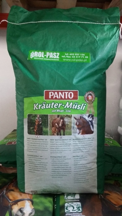 PASZA DL KONI KRAUTER MUSLI 20kg!!!! Marka inna