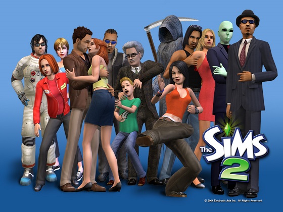 The SIMS 2 PC Base / новый / фильм название The Sims 2