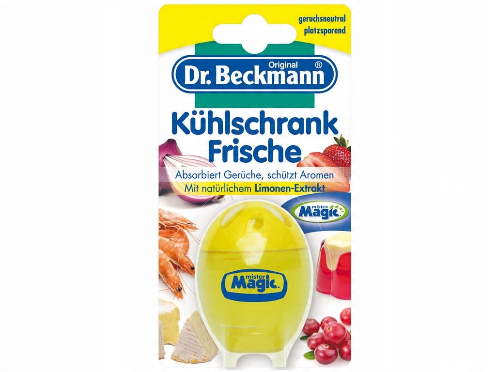 

Dr Beckmann Pochłaniacz Zapachów Lodówek Limonka