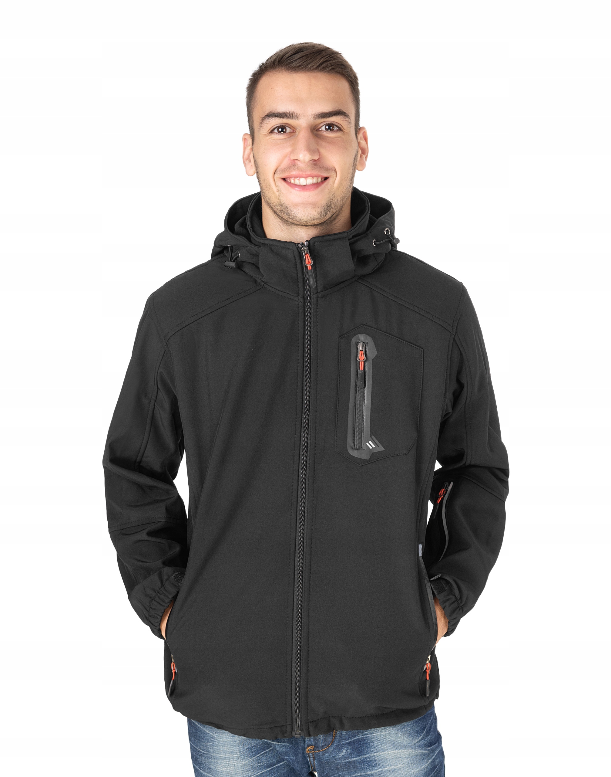 

Kurtka Męska Termoaktywna Softshell 8175-02 r M