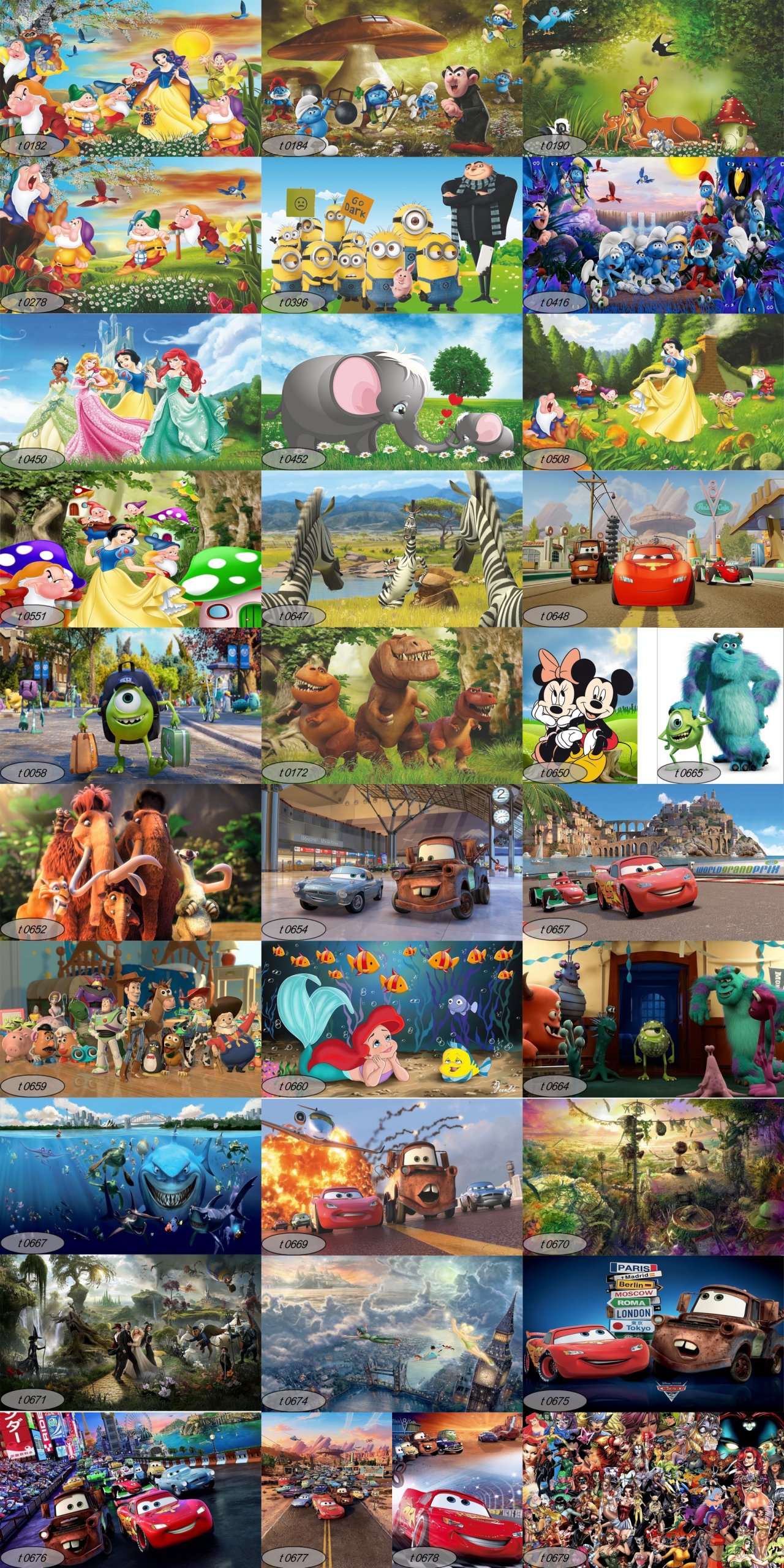 Fototapeta papierowa dla Dzieci różne Bajki Disney Bohater inny