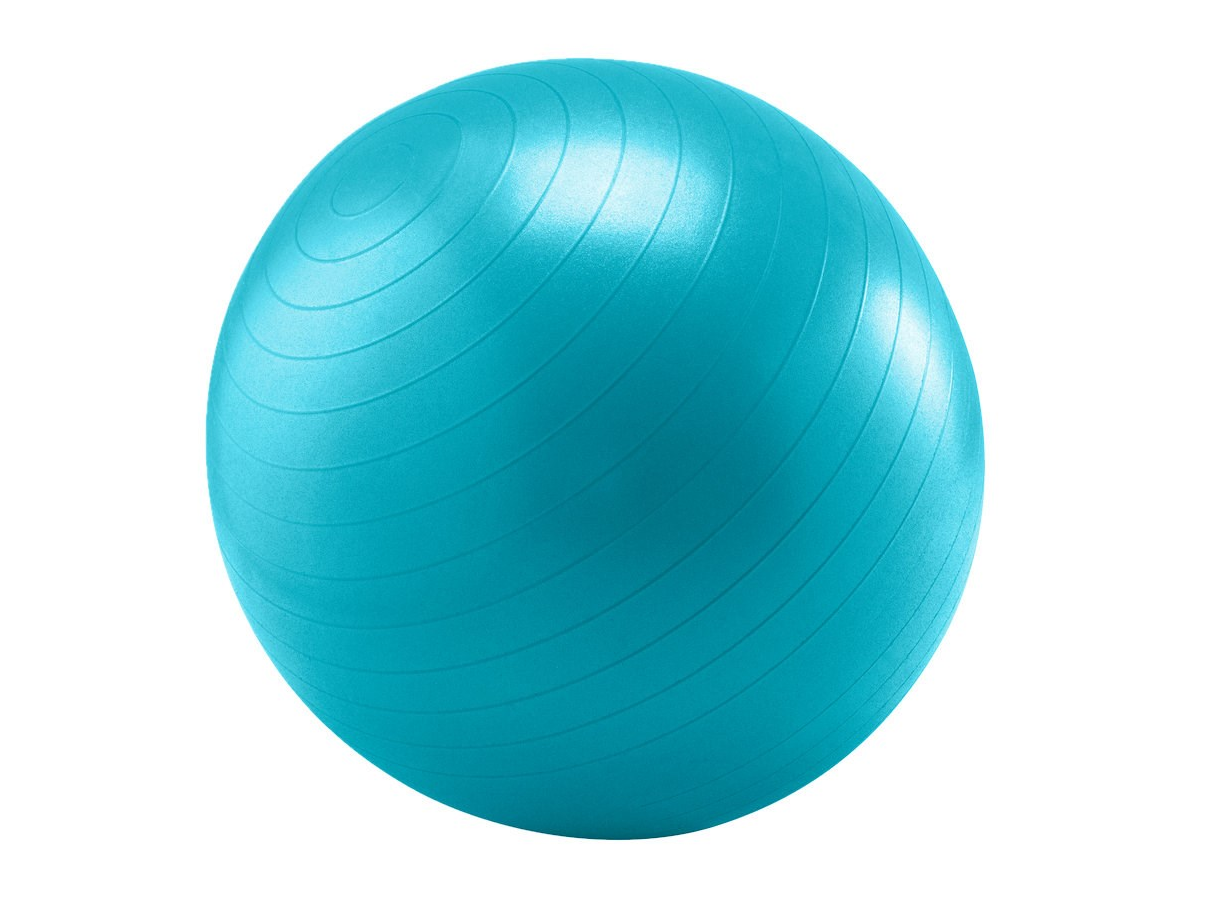 

Turkusowa Piłka Do Pilatesu 65cm Z Pompką Kayoba