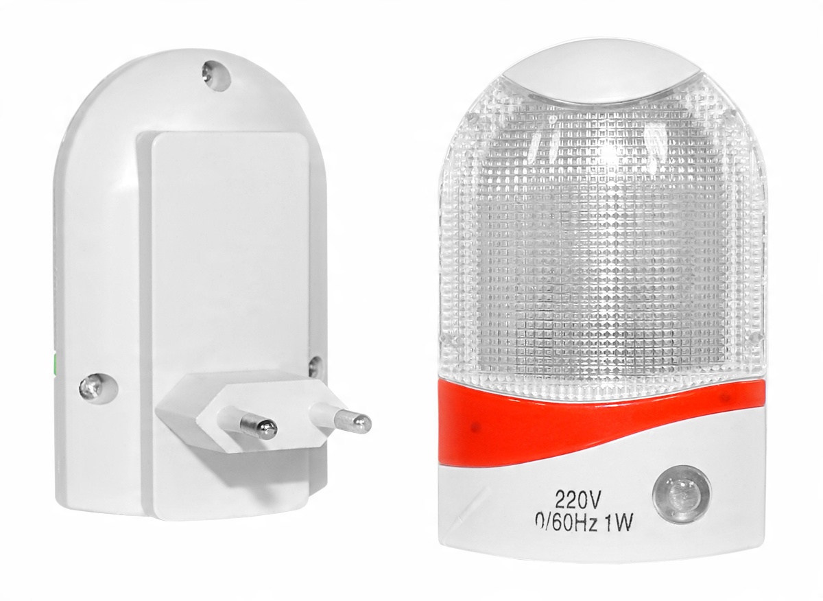 

Lampka Nocna Led Kontakt Czujnik Zmierzchowy 1W