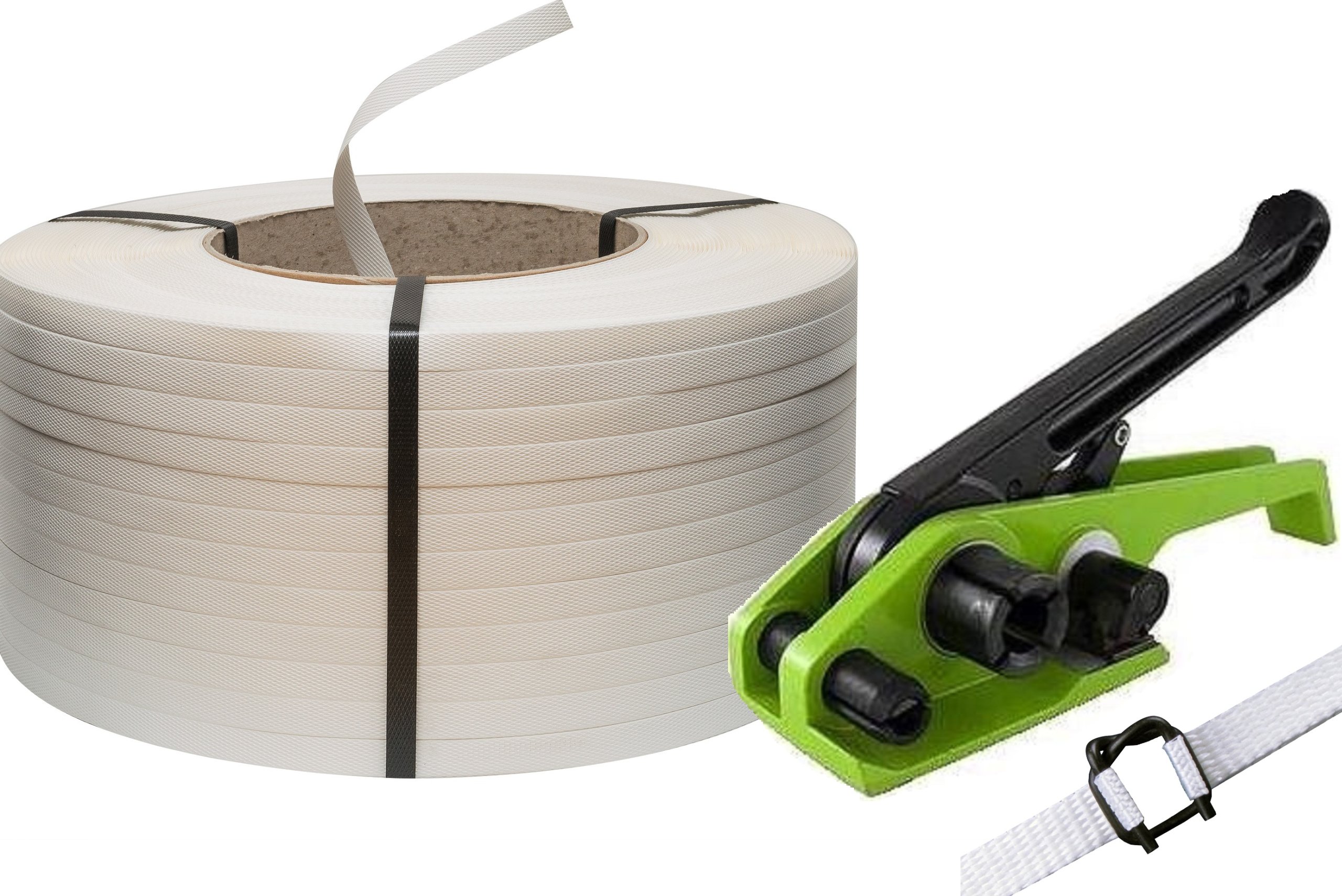 12 mm páskovací páska se zapínáním, Balíková Sada