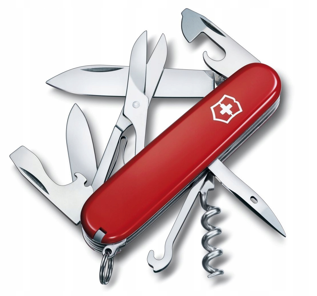 

Victorinox Scyzoryk Climber Czerwony 14 w 1 1.3703