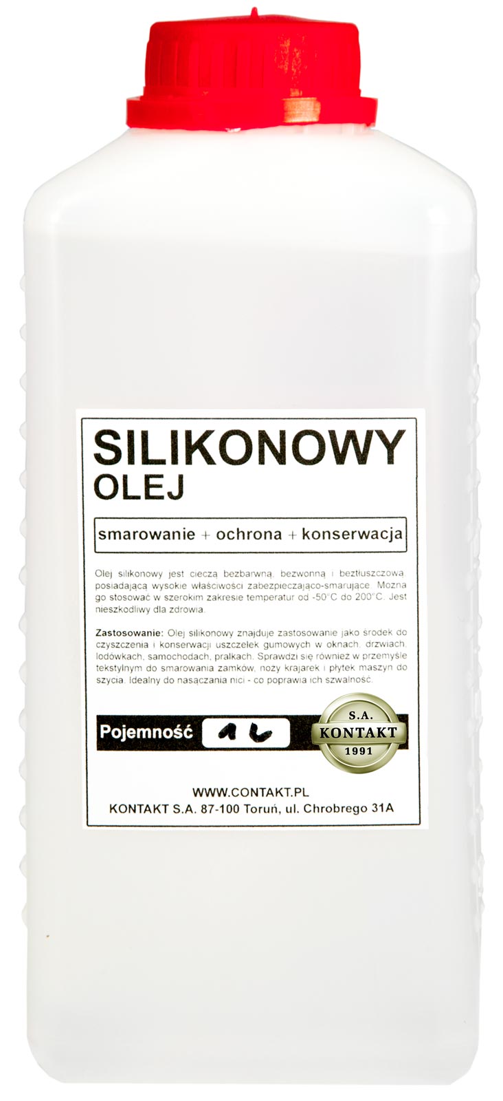 

Olej Silikonowy 1000ml Silikon Smar 1litr do 200C