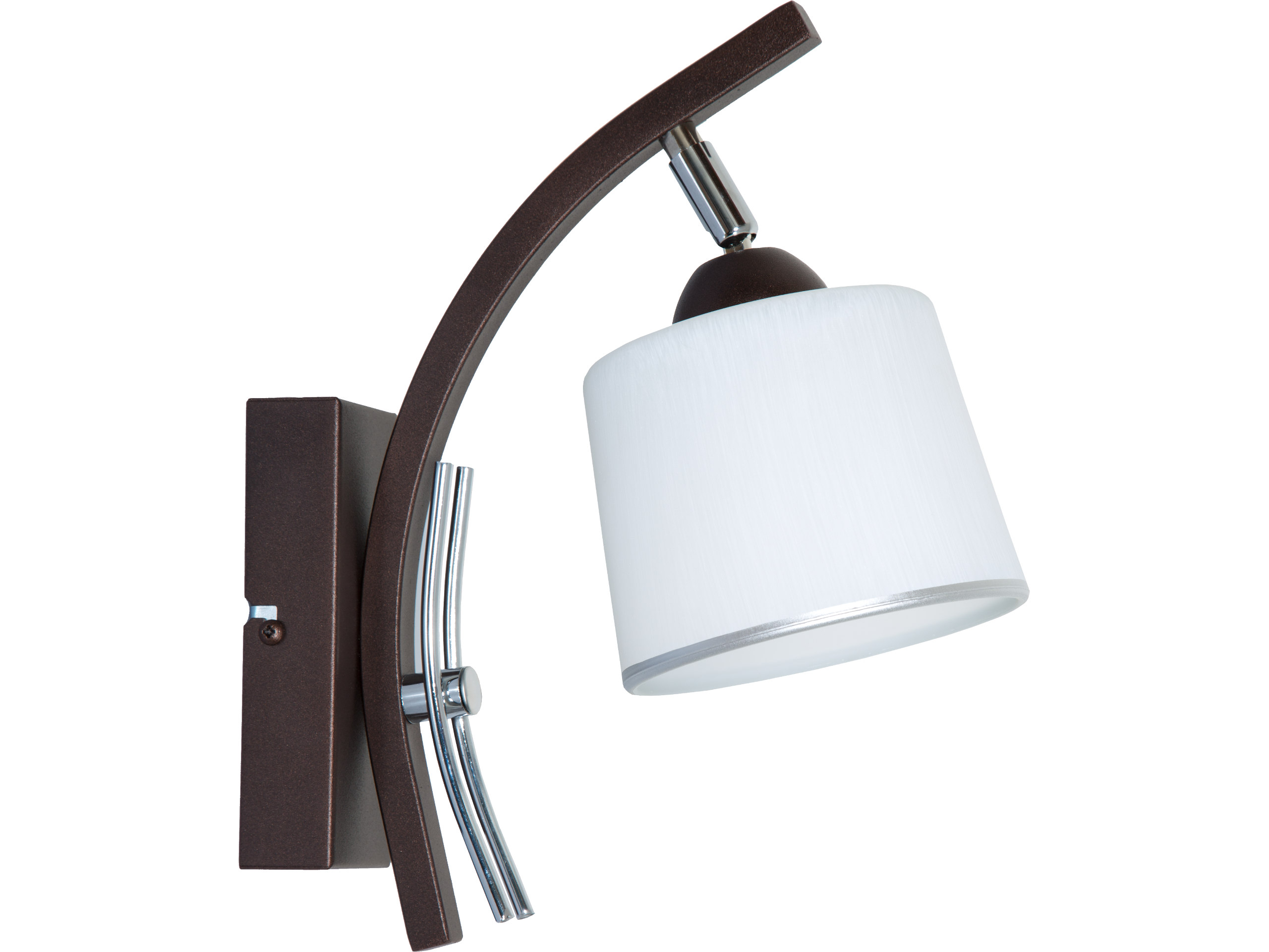 

Elegancka Lampa Kinkiet szklany klosz Led 1X60W