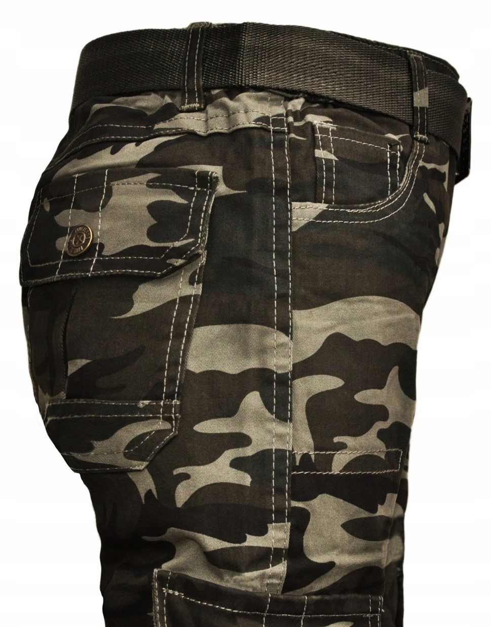 PERFECT Spodnie Bojówki MORO na podszewce r 140 Marka Inna marka