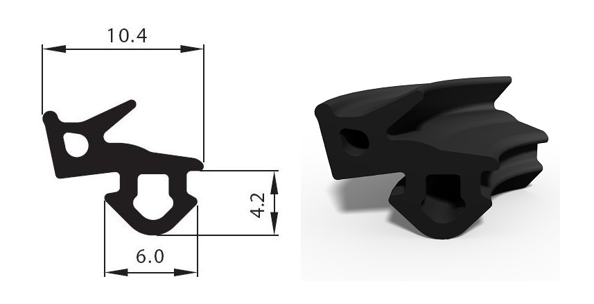 Uszczelka uszczelki do okien okna PCV VEKA komplet Marka Stomil