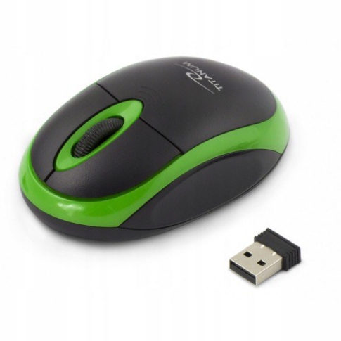 

Bezprzewodowa Mysz Optyczna Vulture Zielona