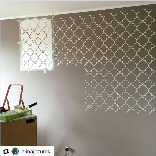 Nador - szablon malarski marokański Uszkodzony Nie