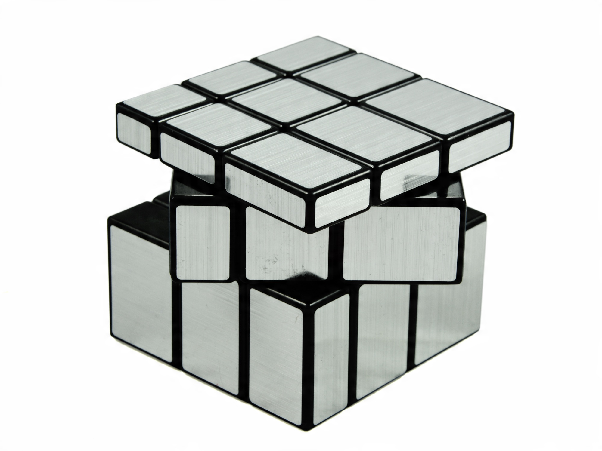 Kostka SHENGSHOU Mirror 3x3x3 Silver OKAZJA ! Materiał Plastik