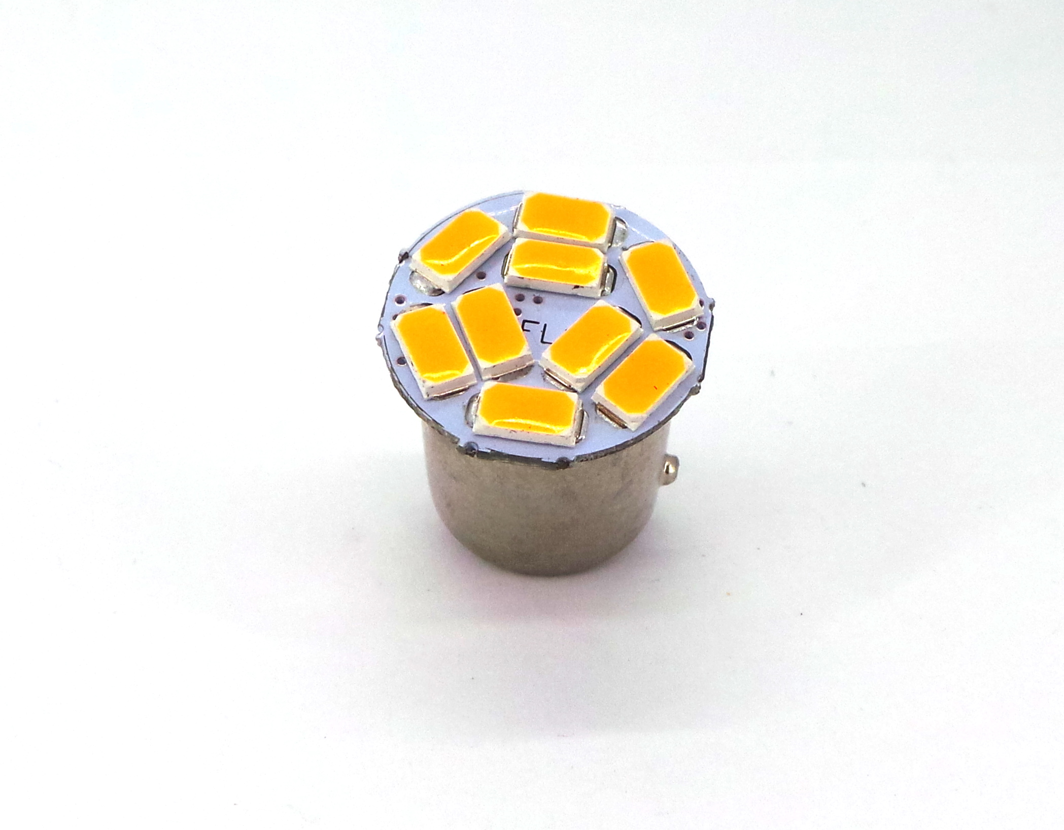 LED BA15S 12V 4.5W CANBUS, R5W, R10W, P21W, żółta Rodzaj LED