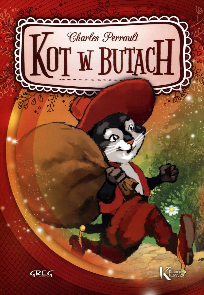 Kot w Butach kolor BR GREG Charles Perrault Greg
