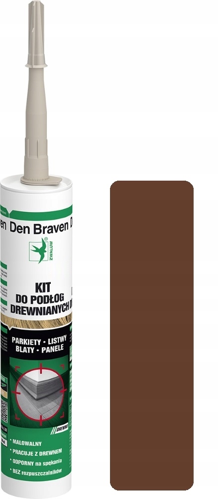 

Den Braven szpachlówka szpachla kit drewna Orzech