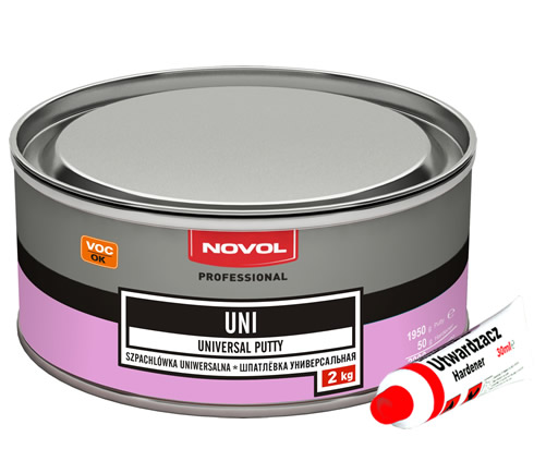 Novol Szpachla samochodowa Uniwersalna Uni 2 Kg