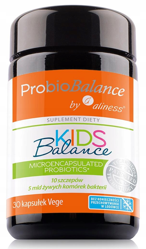 Aliness Probiotyk Dla Dzieci 5 mld 10 szcze. 30kap