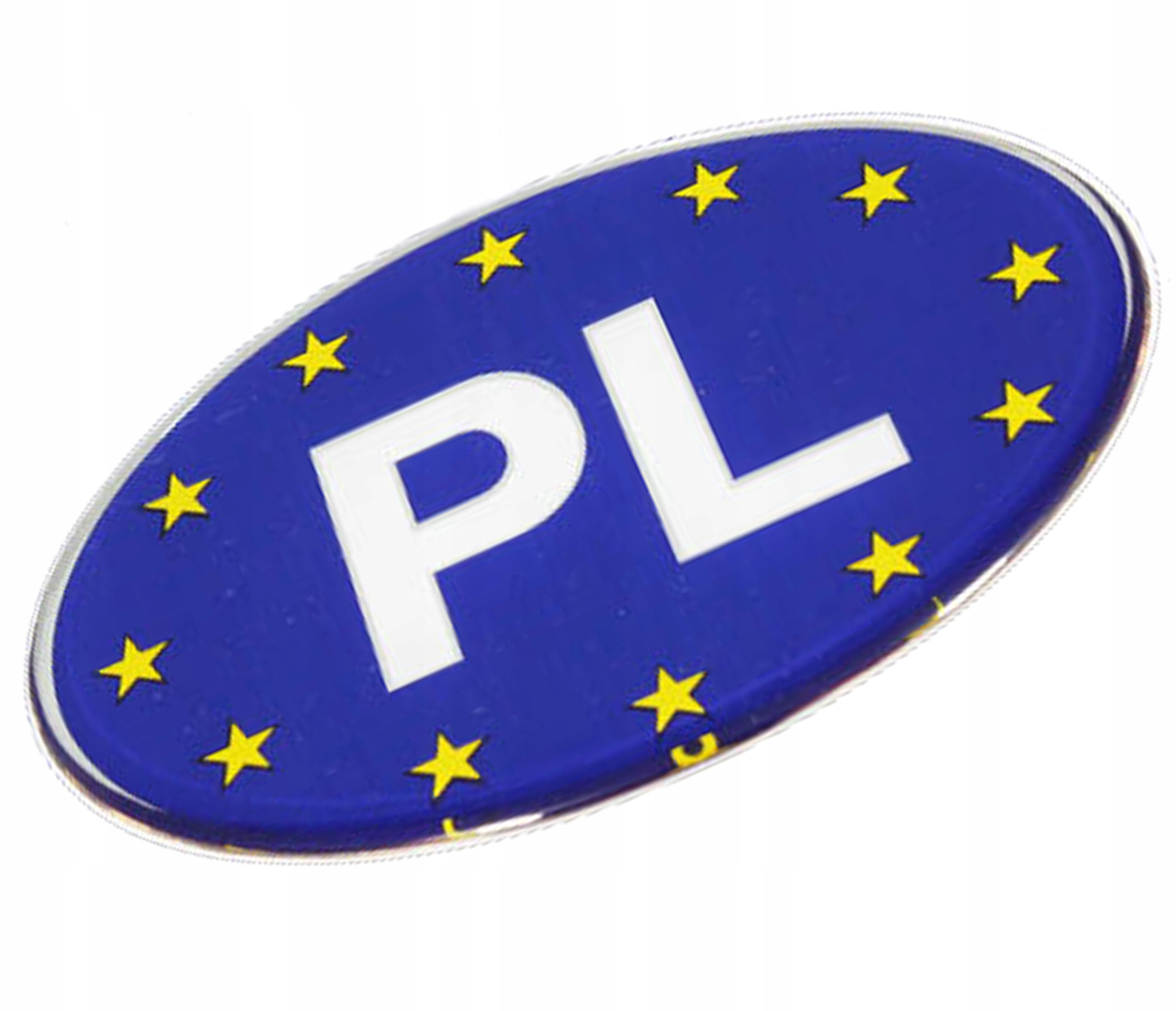 

Naklejka Emblemat Żywicowany Polska Unia Pl 3D