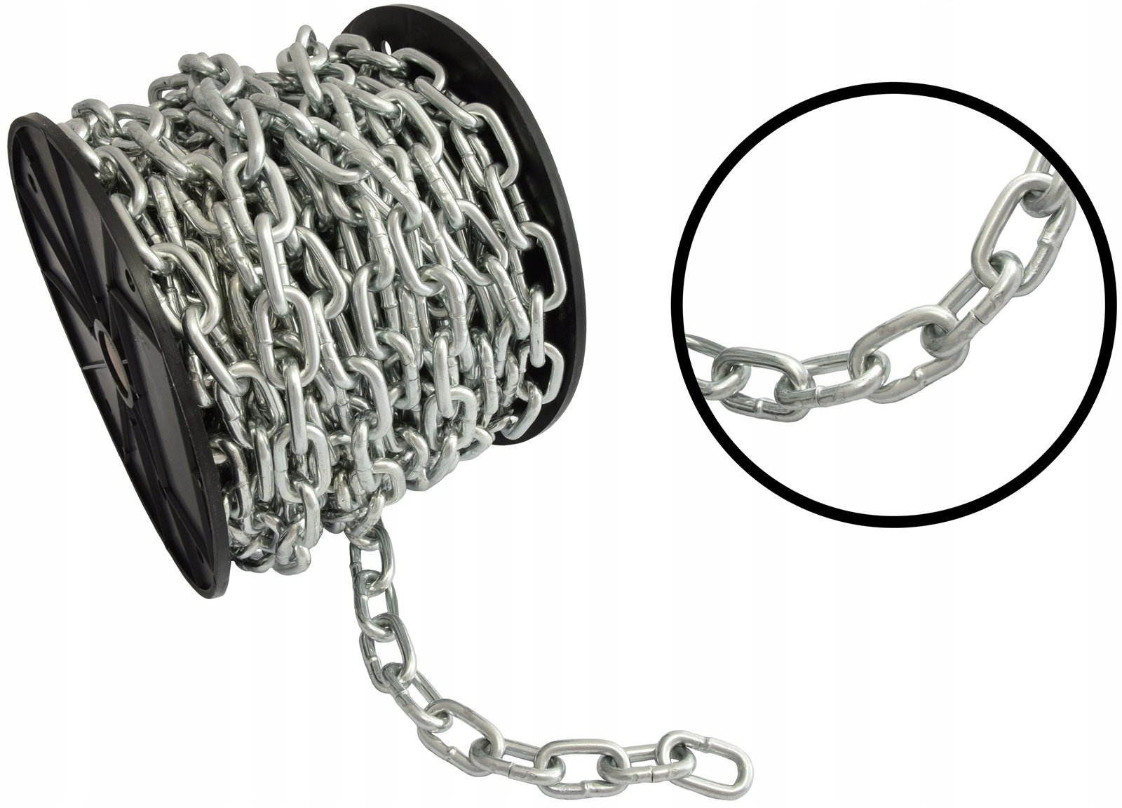 

Łańcuch techniczny gospodarczy huśtawkowy D1- 3mm