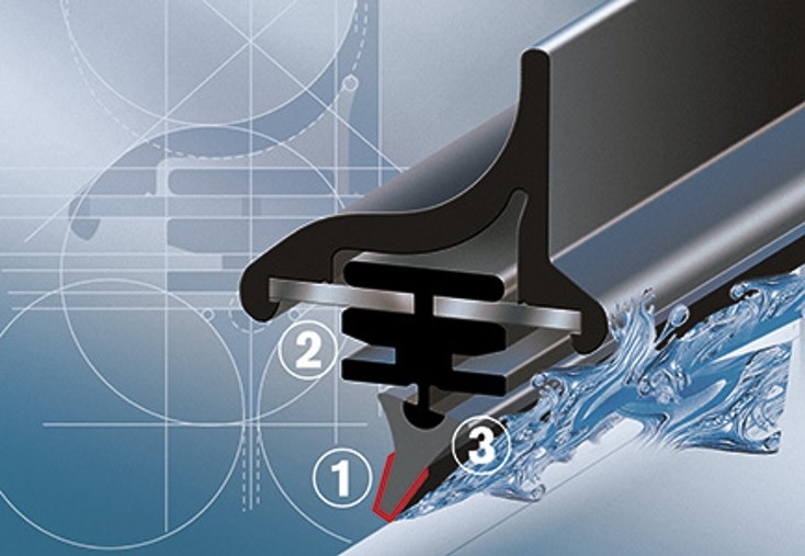 WYCIERACZKI BOSCH PRZÓD+TYŁ DO RENAULT Laguna 3 HB Producent Bosch