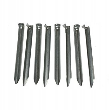 10T Outdoor stalowe śledzie kempingowe 8szt