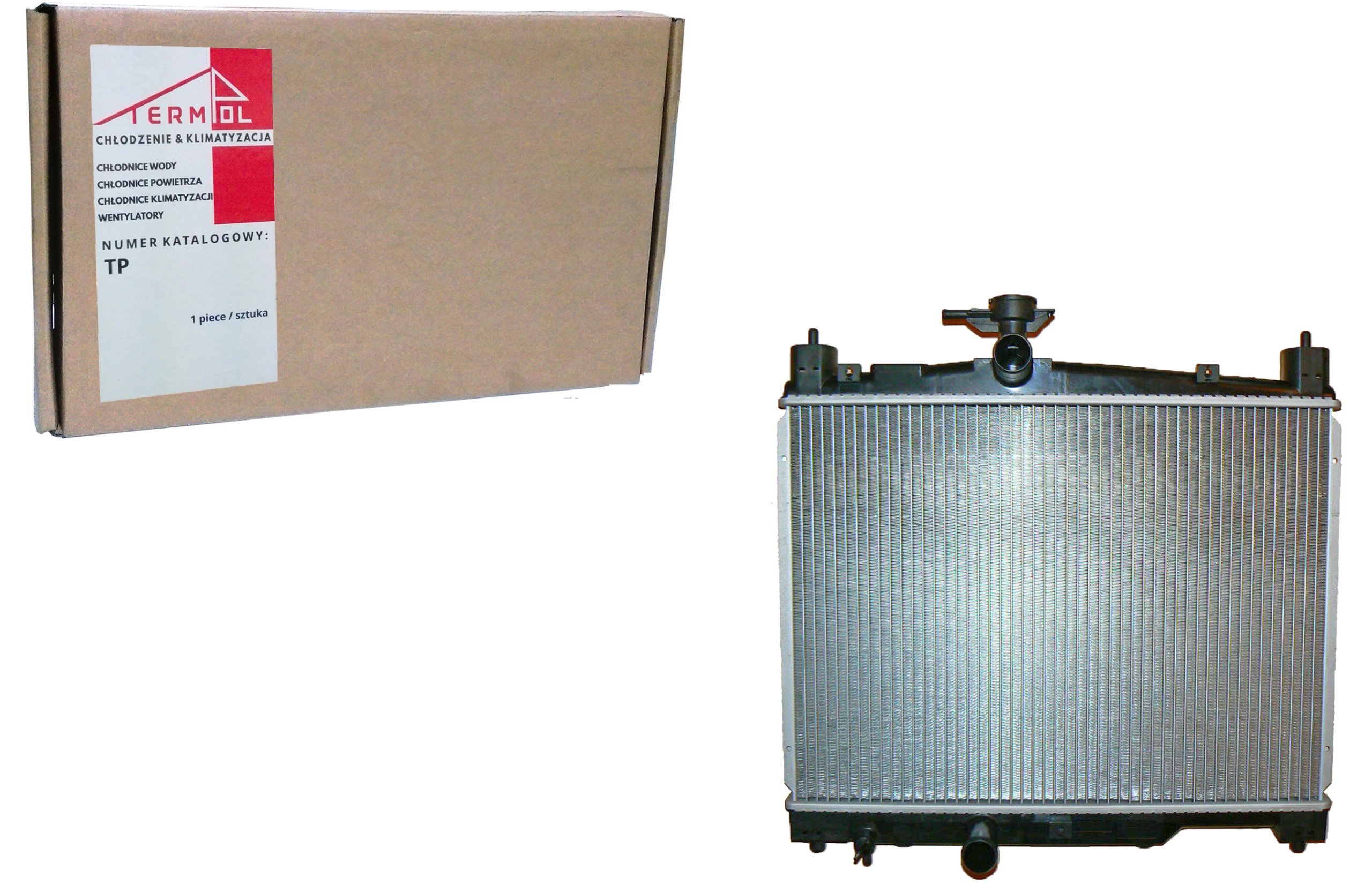 CHŁODNICA WODY TOYOTA YARIS 1.0 1.3 1999- NOWA