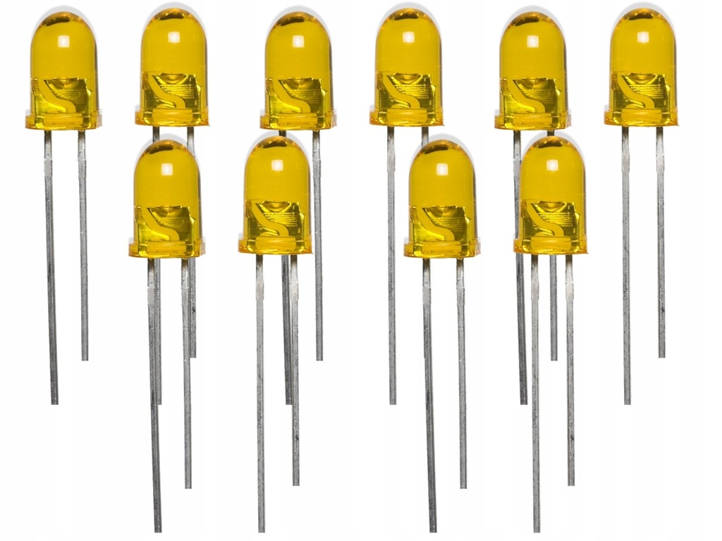 

Diody Led 3MM Żółte Zestawy Komplet 10SZT