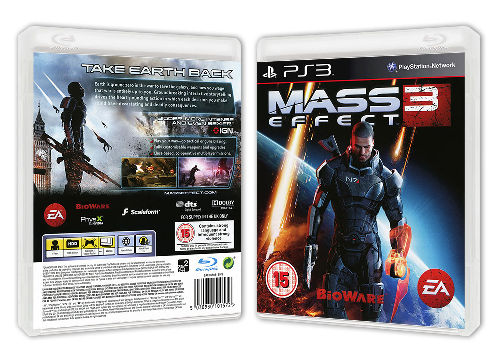 Jogo Mass Effect 3 Para Playstation 3 - PS3 - BIoWare - Jogos de Ação -  Magazine Luiza