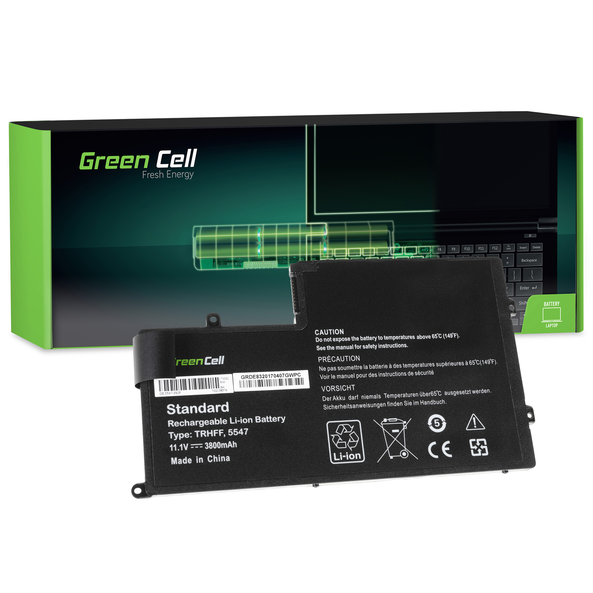 

Bateria Trhff do Laptopa Dell Latitude 3450 3550