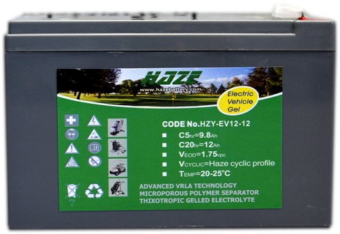 

Haze HZY-EV12-12 Gel 12V 12AH Akumulator Żelowy
