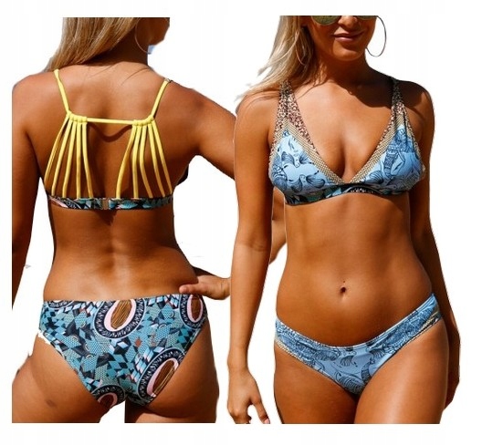 

Bikini strój kąpielowy 410154 push up boho Smlxl