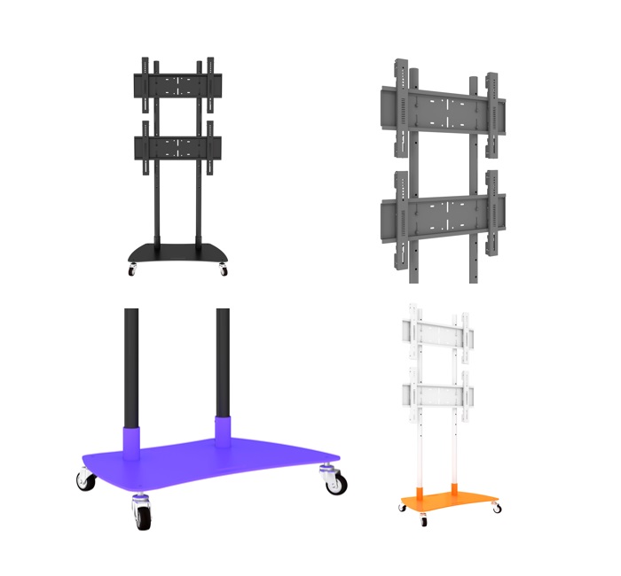 STOJAK STAND WÓZEK STATYW PODSTAWA 2 MONITORY TV Kod producenta brak