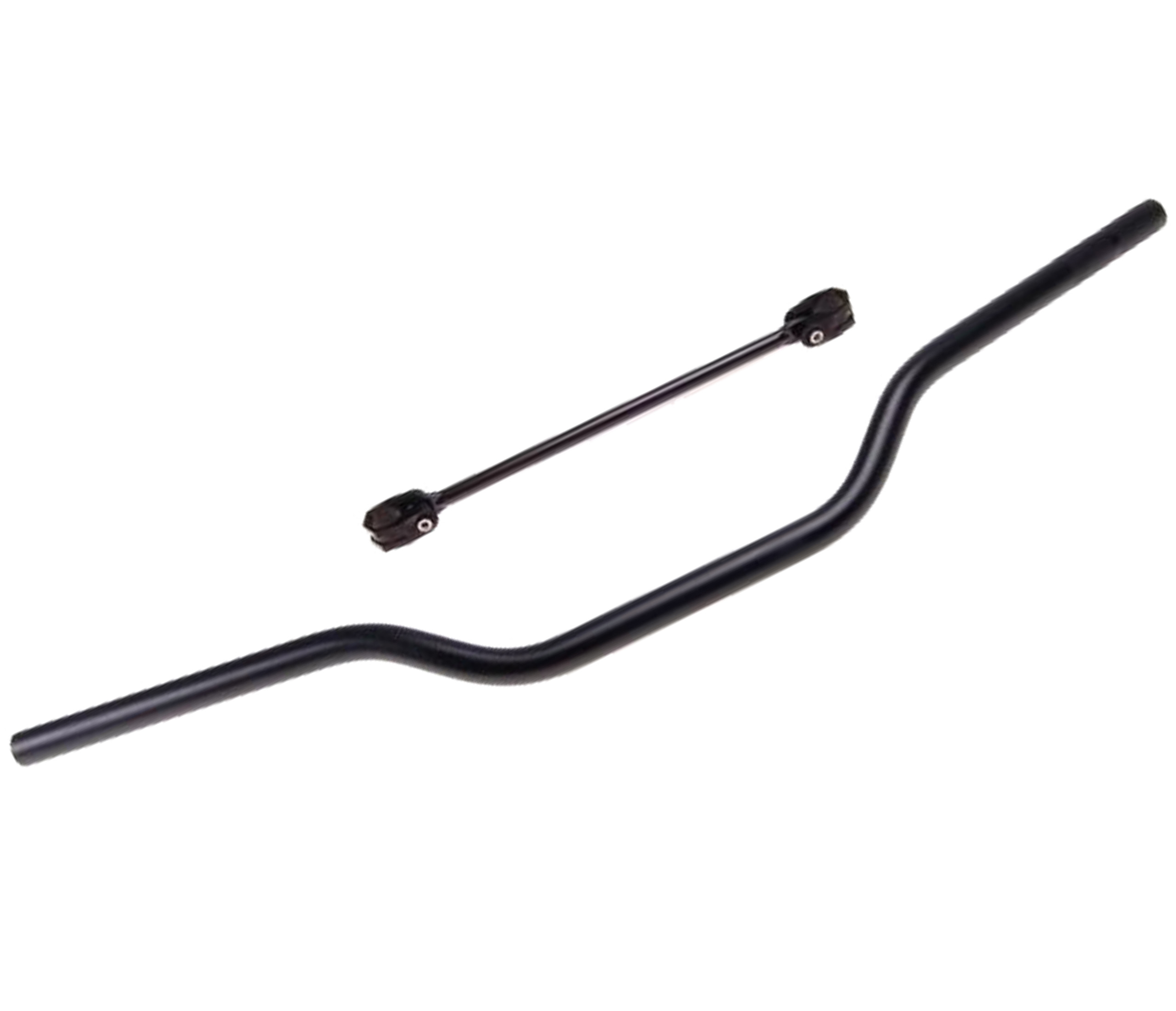 243243232 - РУЛЬ АЛЮМИНИЕВЫЙ ЧЕРНЫЙ CROSS ENDURO LEOSHI