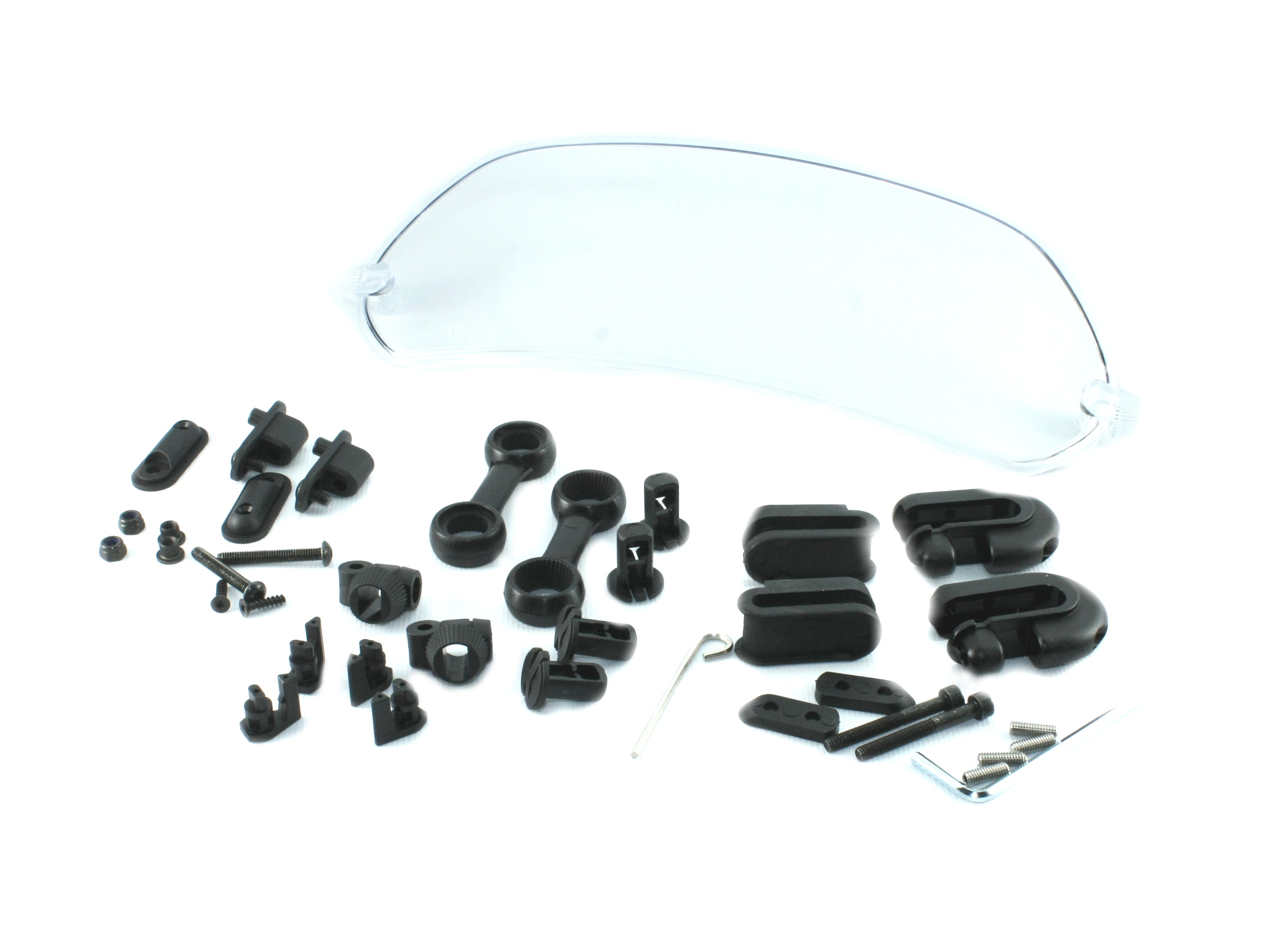 MRA maly spojler DEFLEKTOR SZYBY X CREEN clear